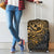 Tonga Polynesian Luggage Covers - Gold Turtle Flowing - Polynesian Pride