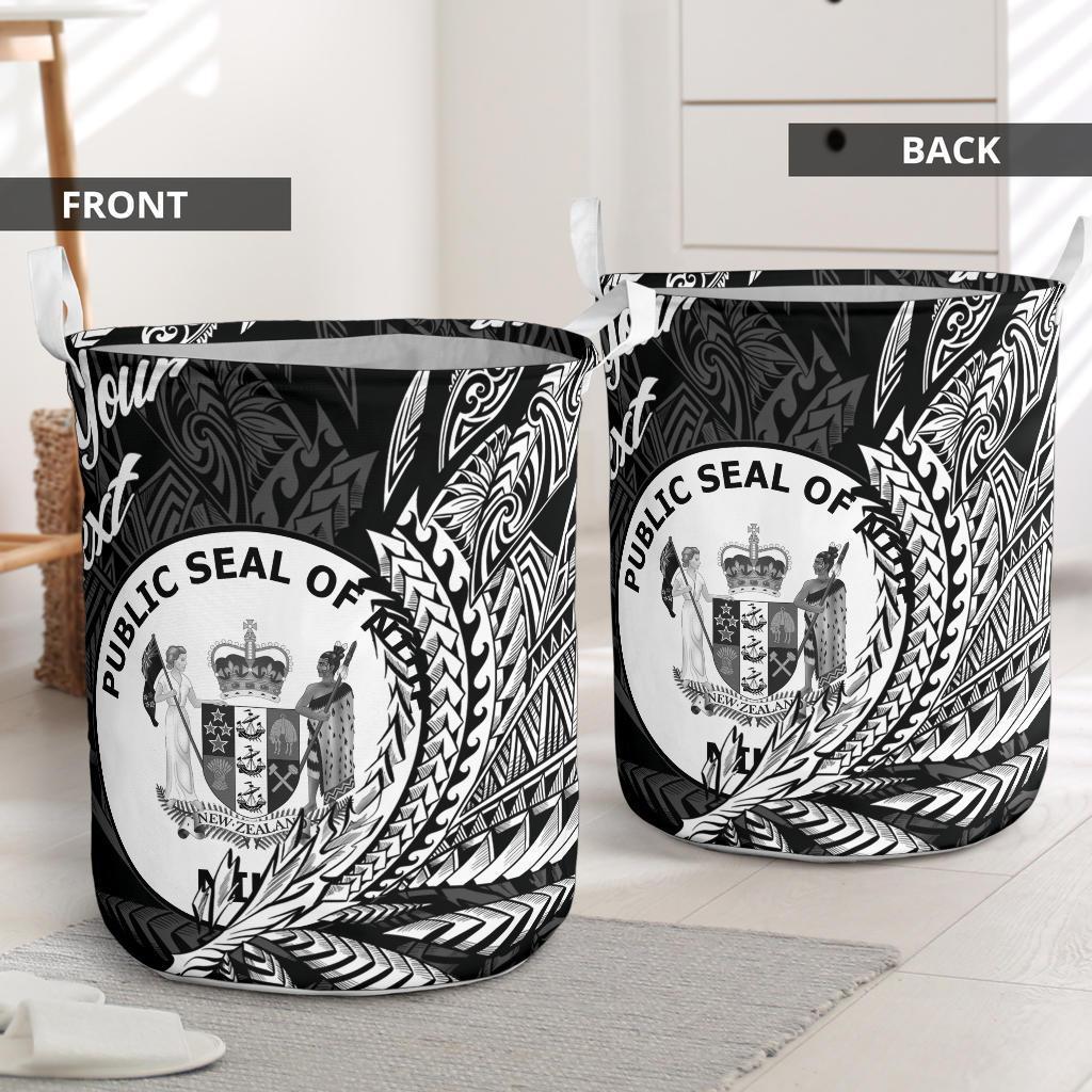 Niue Laundry Basket - Custom Personalised Wings Style - Polynesian Pride