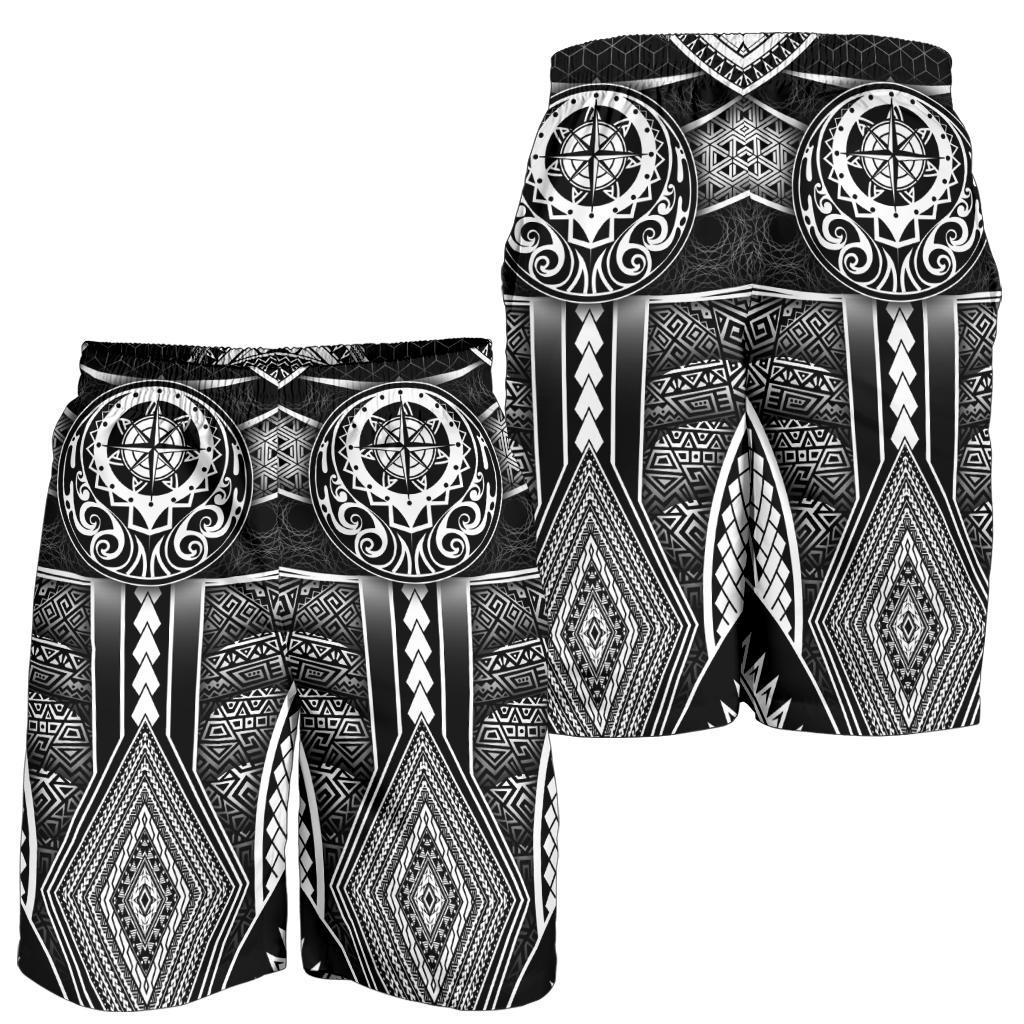 Polynesian Men's Shorts - Patterns Poly Unique - Polynesian Pride