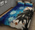 Personalized - Hawaiian Sea Turtle Symbol Palm Tree Quilt Bed Set - Polynesian Pride