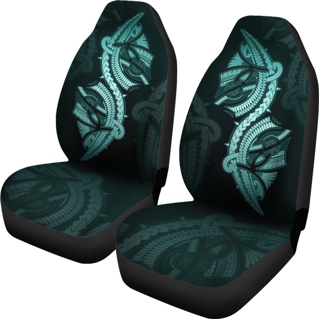 Polynesian Car Seat Covers Turquoise - Polynesian Pride