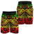 Tonga Men's Shorts - Reggae Shark Polynesian Tattoo - Polynesian Pride