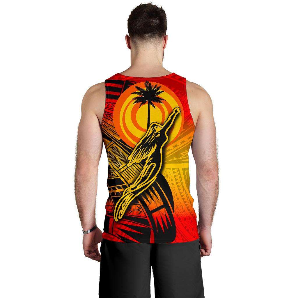 American Samoa Men's Tank Top - Taema Leone - Polynesian Pride
