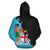 Fiji Custom All Over Zip up Hoodie Wrap Style - Polynesian Pride