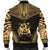 Norfolk Island Polynesian Chief Men's Bomber Jacket - Gold Version - Polynesian Pride