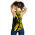 Hawaii Yellow Polynesian Women's Racerback Tank - Circle Style - Polynesian Pride