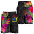 Cook Islands All Over Print Men's Shorts - Polynesian Hibiscus Pattern - Polynesian Pride