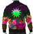 Nauru Men's Bomber Jacket - Summer Hibiscus - Polynesian Pride
