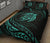 Hawaii Turtle Quilt Bed Set - Turquoise - Frida Style - Polynesian Pride