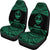 Guam Polynesian Car Seat Covers - Pride Green Version - Polynesian Pride