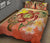 Hawaii Turtle Kanaka Plumeria Hibiscus Quilt Bed Set - Kity Style - AH - Polynesian Pride