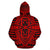 Hawaii Hoodie Polynesian Seamless Red Pullover - Polynesian Pride