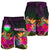 Nauru Men's Shorts - Summer Hibiscus Reggae - Polynesian Pride