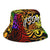 Federated States of Micronesia Bucket Hat - Rainbow Polynesian Pattern - Polynesian Pride