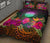 Northern Mariana Islands Polynesian Quilt Bed Set - Summer Hibiscus - Polynesian Pride