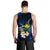 Polynesian Hawaii Men's Tank Top - Turtle With Plumeria Flowers - Polynesian Pride