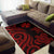 Wallis and Futuna Area Rug - Red Tentacle Turtle - Polynesian Pride