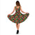 Hawaii Hibiscus Green Midi Dress - Polynesian Pride