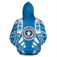 The Northern Mariana Islands All Over Hoodie Polynesian Tattoo Style - Polynesian Pride