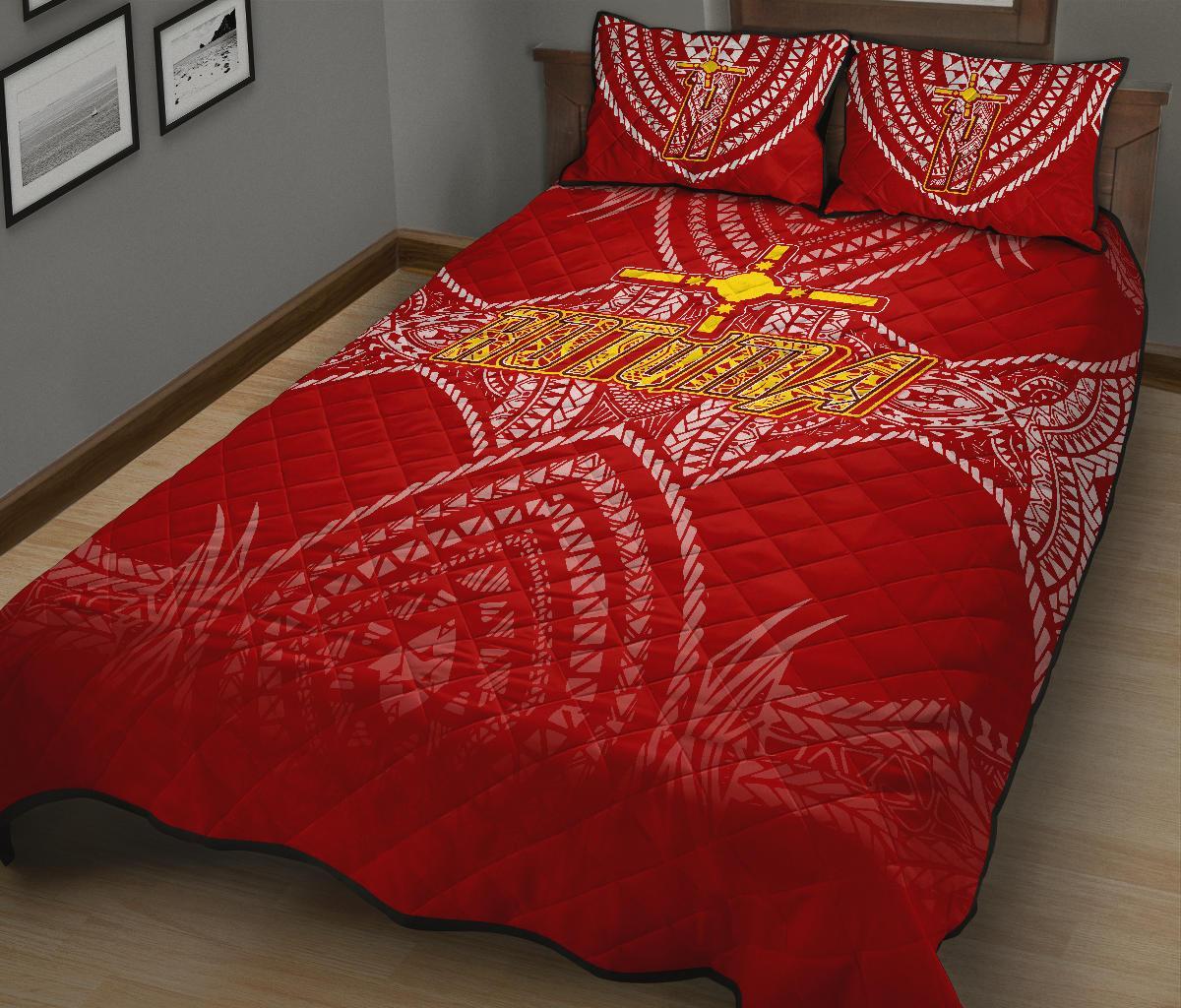 Rotuma Quilt Bed Set - Polynesian Pride