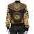 Hawaii Polynesian Chief Women'S Bomber Jacket - Gold Version - Polynesian Pride