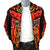 Anzac Lest We Forget Poppy Men Bomber Jacket New Zealand Maori Silver Fern - Australia Aboriginal - Polynesian Pride