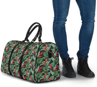 Tropical Monstera Leaf Green Mix Hawaii Travel Bag - Polynesian Pride
