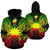 Nauru Polynesian ll Over Hoodie Map Reggae Unisex Reggae - Polynesian Pride
