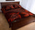 Hawaiian Turtle Plumeria Kakau Polynesian Quilt Bedding Set Red - Polynesian Pride