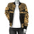 Nauru Polynesian Chief Women'S Bomber Jacket - Gold Version - Polynesian Pride