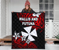 Wallis and Futuna Rugby Premium Quilt Unique Vibes - Polynesian Pride