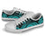 Palau Low Top Canvas Shoes - Turquoise Tentacle Turtle - Polynesian Pride