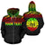 Tahiti Polynesian All Over Custom Zip up Hoodie Reggae Horizontal Unisex Reggae - Polynesian Pride