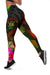 Niue Polynesian Women's Legging - Hibiscus and Banana Leaves - Polynesian Pride