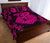 Hawaii Anchor Hibiscus Flower Vintage Quilt Bed Set - AH - Pink - Polynesian Pride