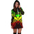 Hawaii Polynesian Hoodie Dress Map Reggae - Polynesian Pride