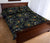 Tropical Leaves And Flowers In The Night Style Quilt Bed Set - Polynesian Pride