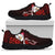 Niue Polynesian Custom Personalised Sneakers - Coat Of Arm With Hibiscus - Polynesian Pride