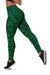 Polynesian Hawaiian Style Tribal Tattoo Green Hawaii Women's Leggings AH - Polynesian Pride