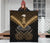 Maori Manaia New Zealand Premium Quilt Gold - Polynesian Pride