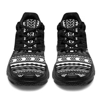 Marquesas Islands Chunky Sneakers - Polynesian Chief Black Version - Polynesian Pride