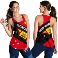 Papua New Guinea - Women's Racerback Tank - Western Province - Polynesian Pride