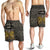 Polynesian Men's Shorts, Maori Tattoo Wolf Patterns - Polynesian Pride