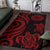 American Samoa Area Rug - Red Tentacle Turtle - Polynesian Pride