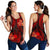 Samoa Polynesian Women Racerback Tank - Red Plumeria RED - Polynesian Pride