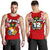 Tonga Rugby Men's Tank Top Royal Style - Polynesian Pride