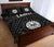 Tahiti Quilt Bed Set - Tahiti Seal In Polynesian Tattoo Style (Black) - Polynesian Pride