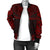 Tuvalu Polynesian Chief Women'S Bomber Jacket - Red Version - Polynesian Pride