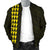 Hawaii Kakau Polynesian Coat Of Arms Personalized Men's Bomber Jacket - Yellow - Polynesian Pride