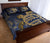 Hawaii Turtle Hibiscus Gold Quilt Bed Set - Kyn Style - Polynesian Pride